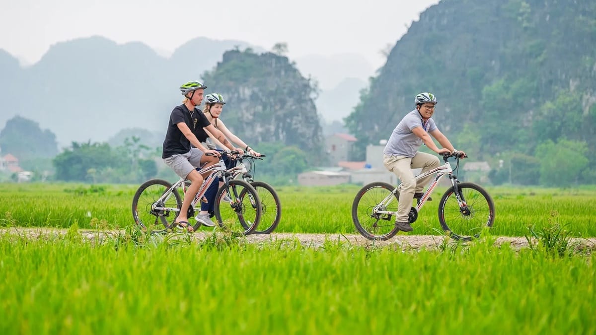 An immersive journey through the rural beauty of Ninh Binh, where the destination is as memorable as the ride.