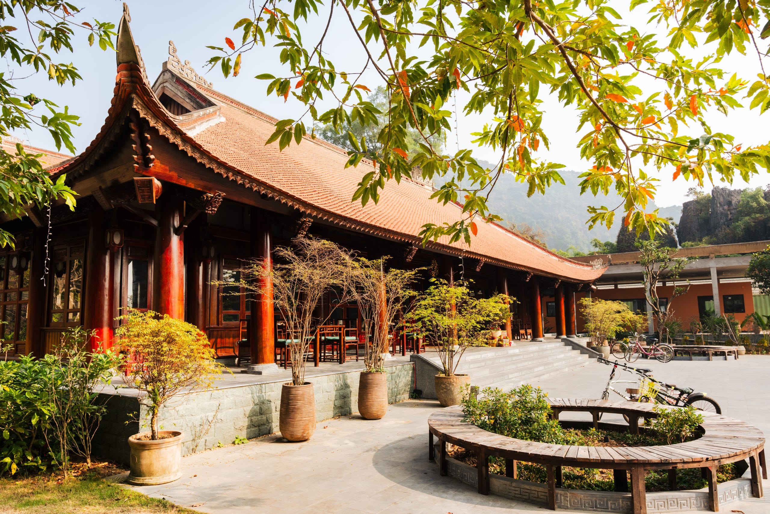 Jiva Hoa Lu Retreat offers a refined destination in the UNESCO World Heritage core of Trang An