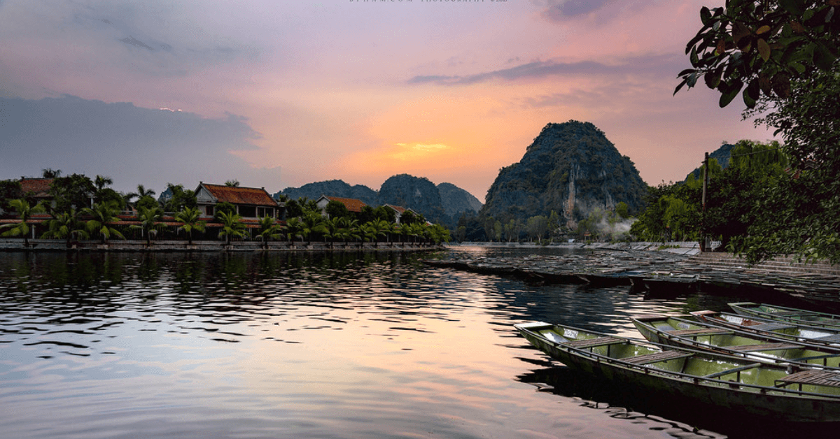 Tam Coc Sunset