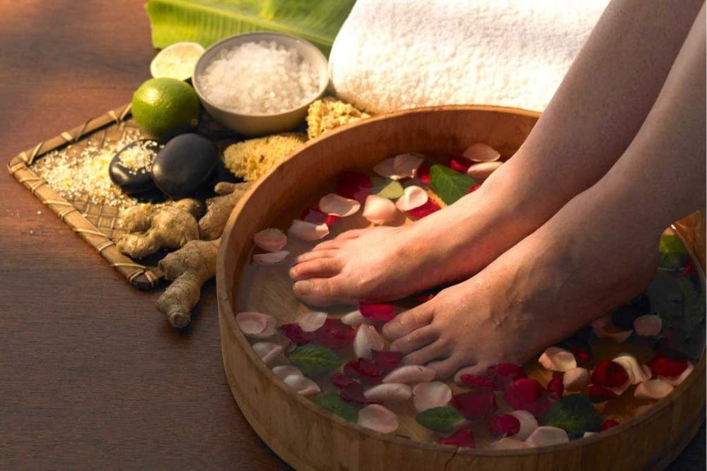 Relaxing Herbal Foot Soak