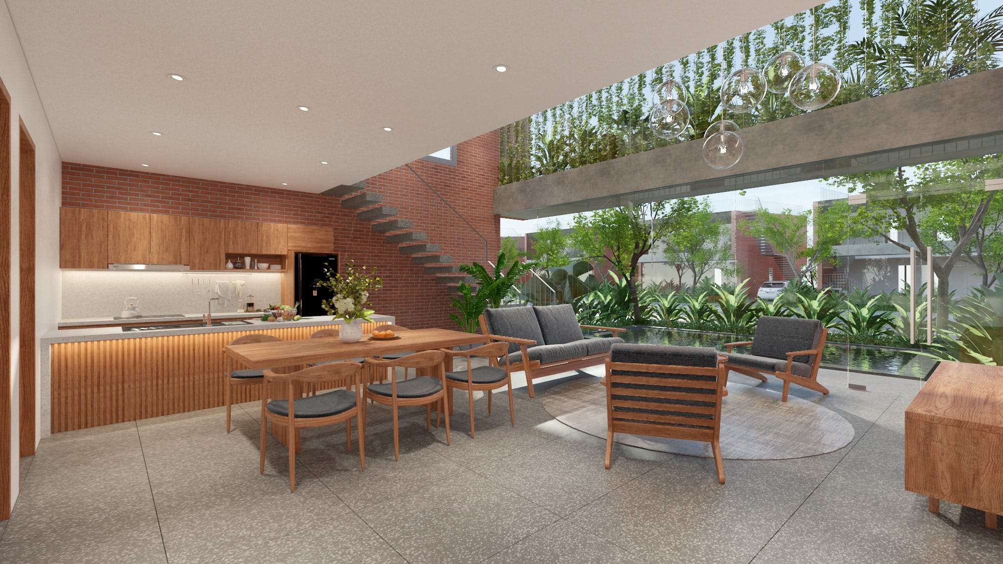 The Vedana Family Villa with Pool offers a world-class, contemporary retreat experience in Ninh Binh.