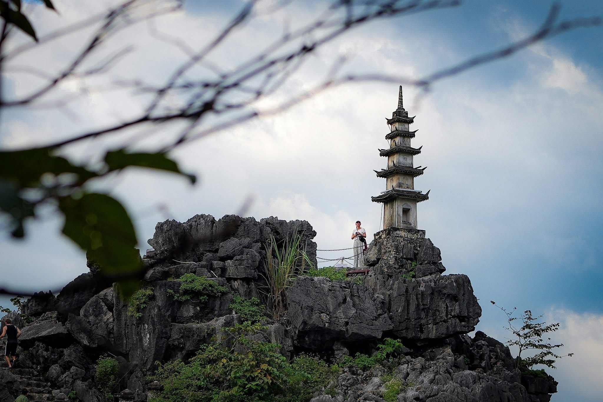 The challenging 500-step hike to Mua Cave offers the best Ninh Binh tour finale view