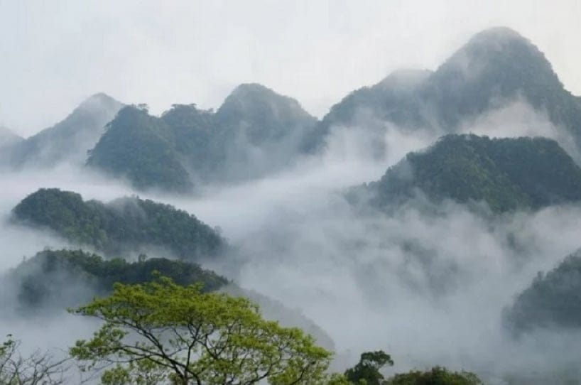 The challenging 7km trail to the summit, requiring non-slip shoes and a local guide.