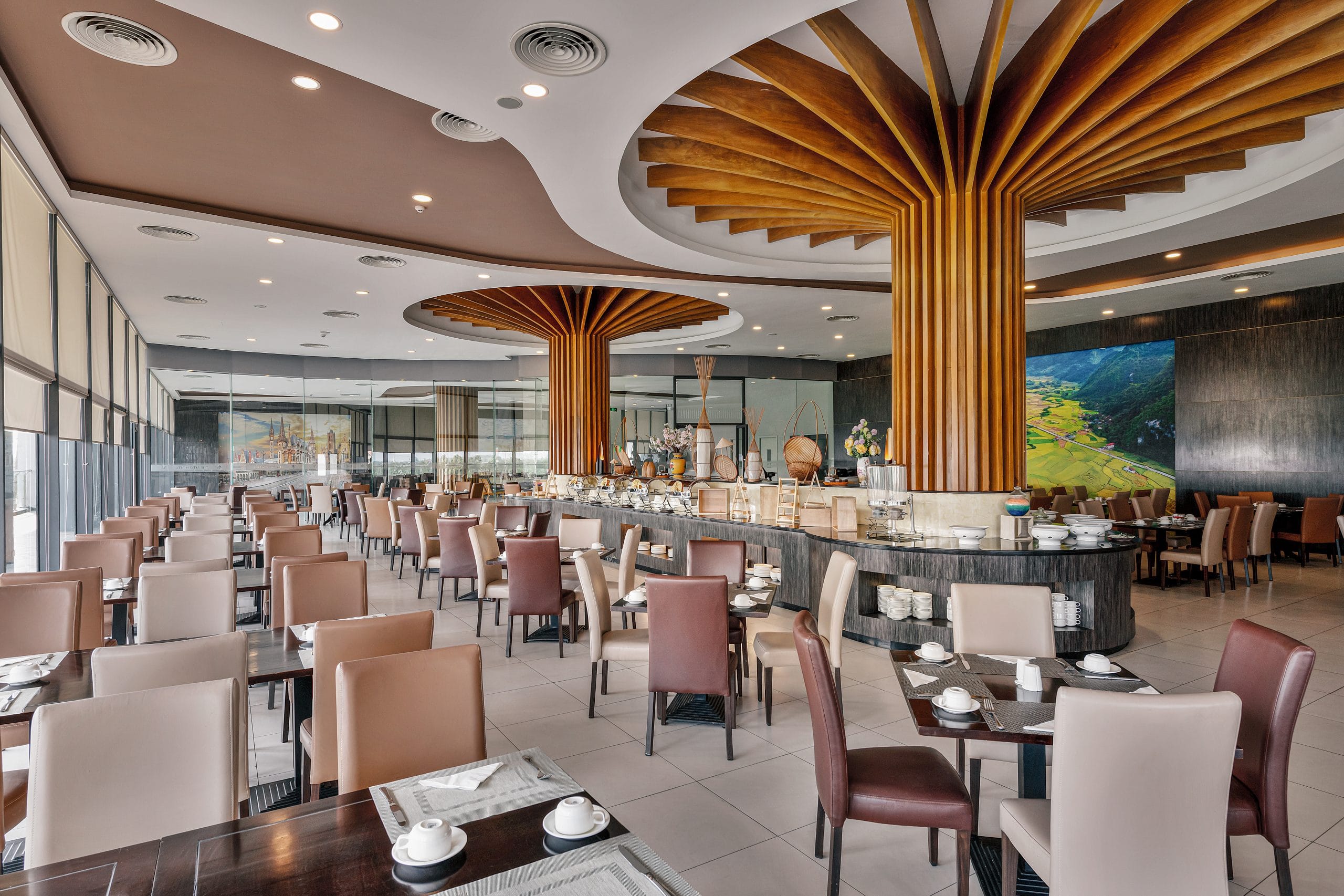 refined dining spaces in the heart of Ninh Binh City.